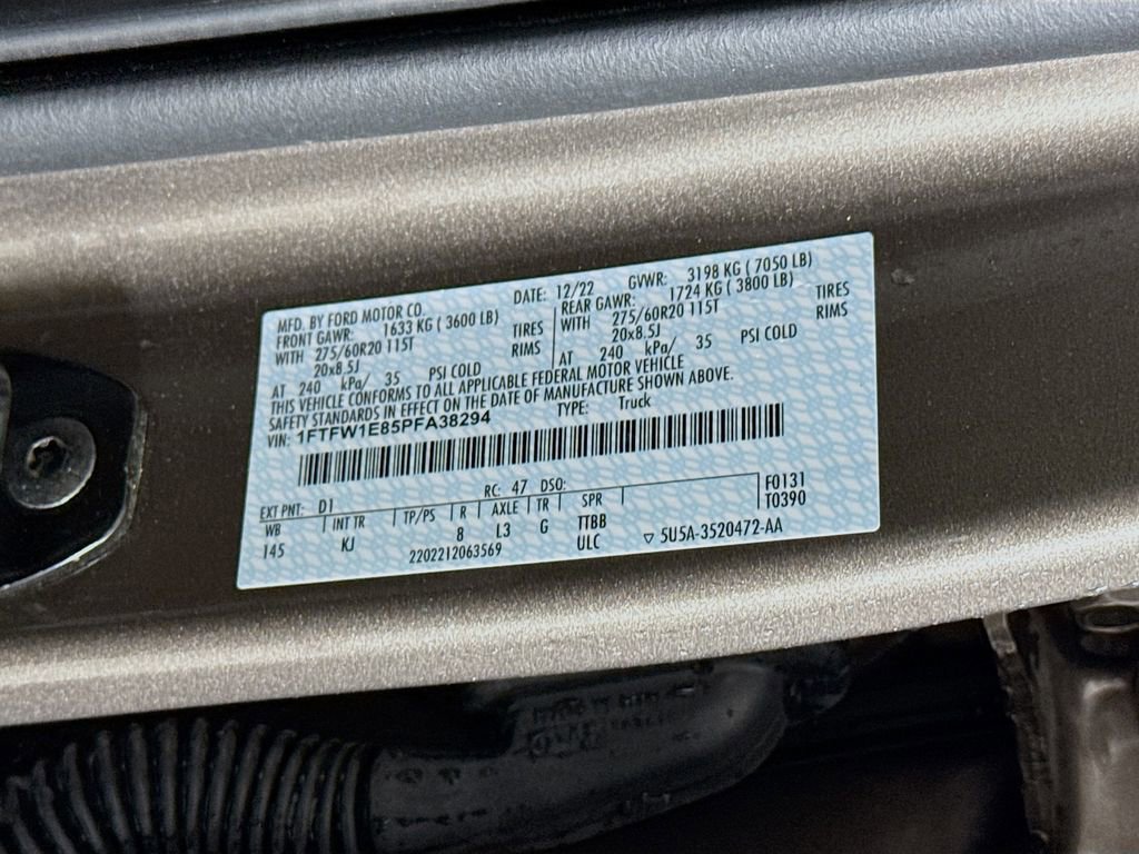 Certified 2023 Ford F150 King Ranch w/ Equipment Group 601A High image 34