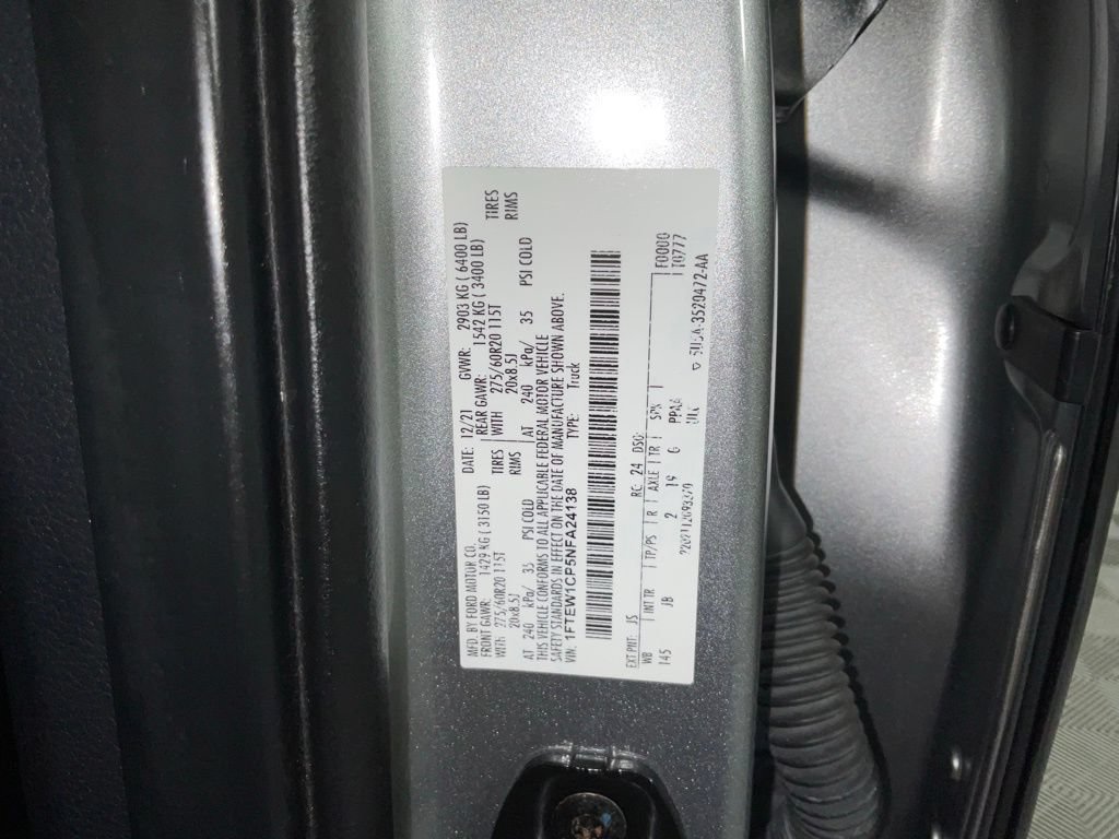 Certified 2022 Ford F150 XL w/ STX Appearance Package RWD image 27