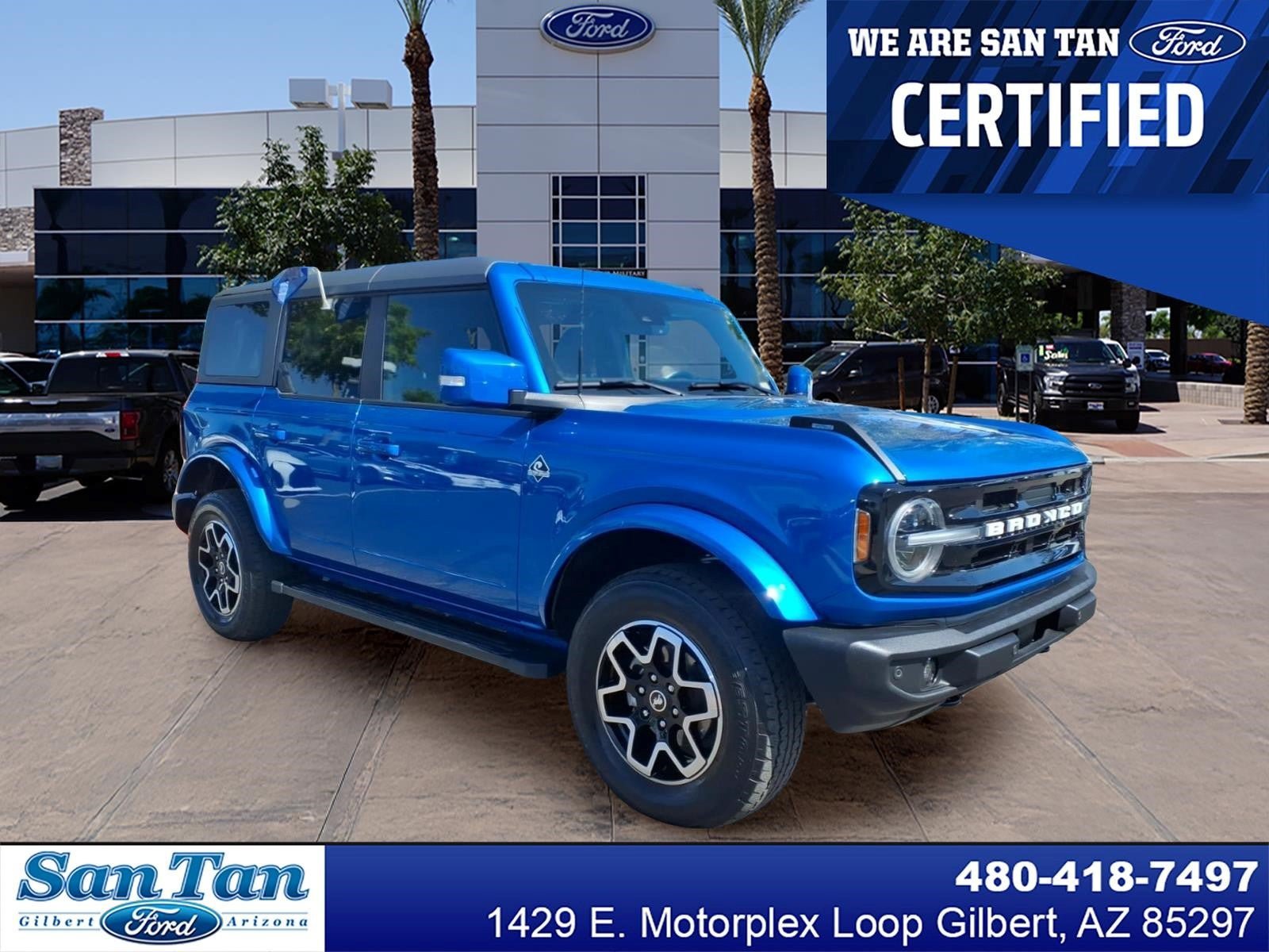 Certified 2023 Ford Bronco Outer Banks AWD/4WD image 1