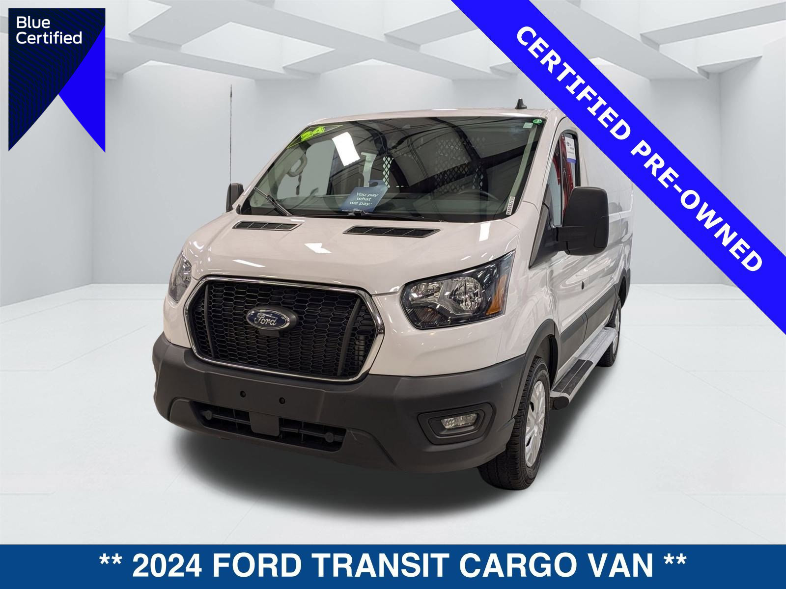 Certified 2024 Ford Transit 250 Low Roof w/ Exterior Upgrade Package