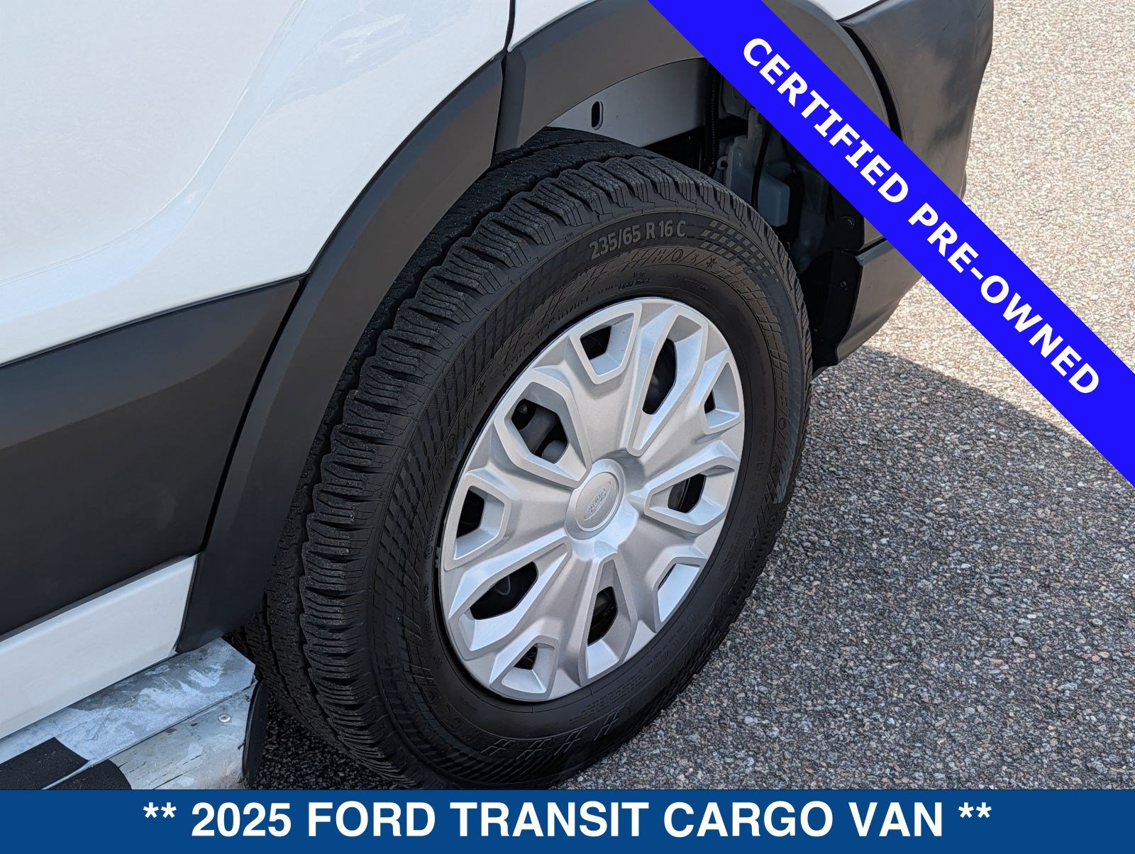 Certified 2025 Ford Transit 250 Low Roof w/ Exterior Upgrade Package RWD image 13