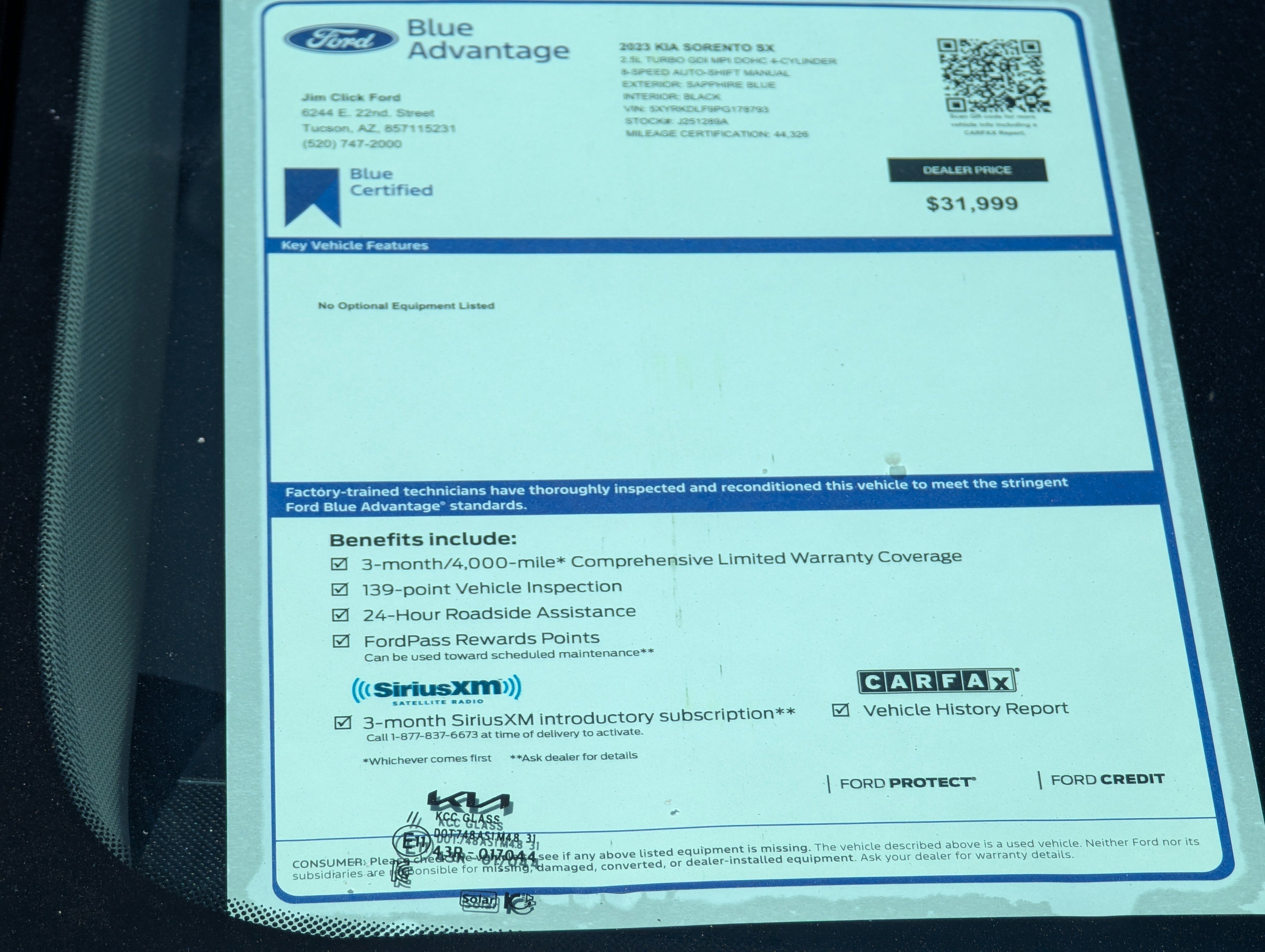 Used 2023 Kia Sorento SX image 14