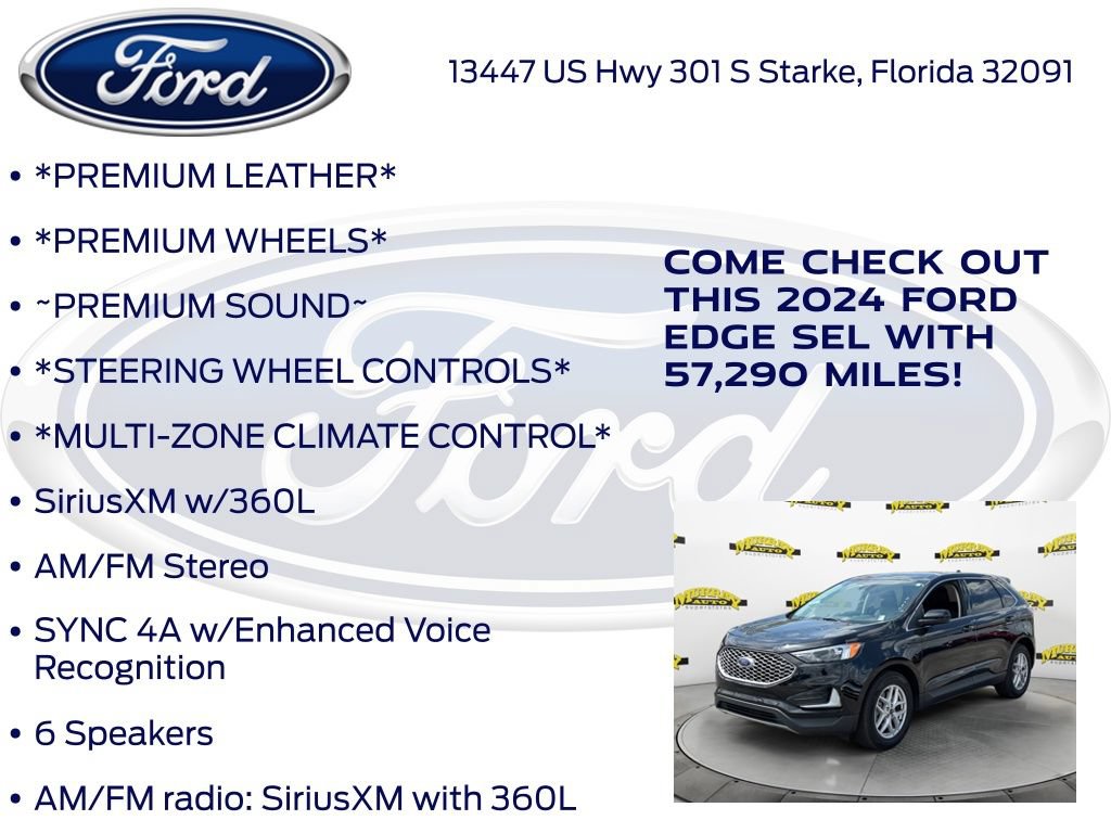 Certified 2024 Ford Edge SEL AWD/4WD image 17