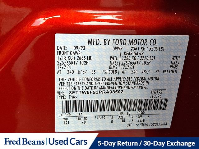 Certified 2023 Ford Maverick XLT w/ Equipment Group 300A Standard AWD/4WD image 27