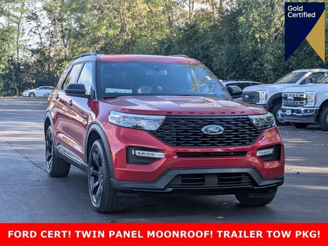 Certified 2023 Ford Explorer ST-Line w/ Class IV Trailer Tow Package