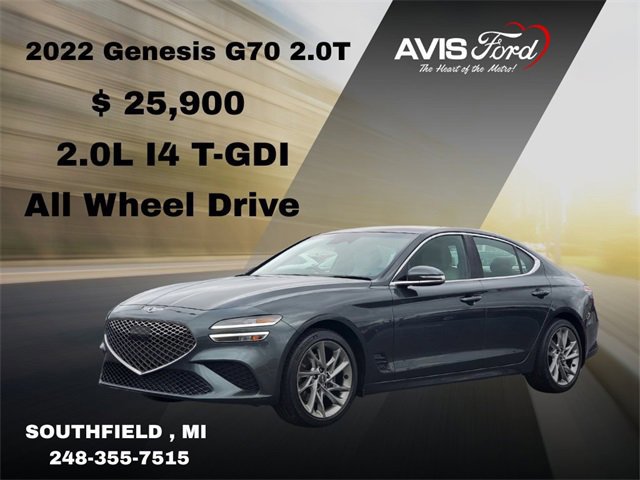 Used 2022 Genesis G70 2.0T image 5