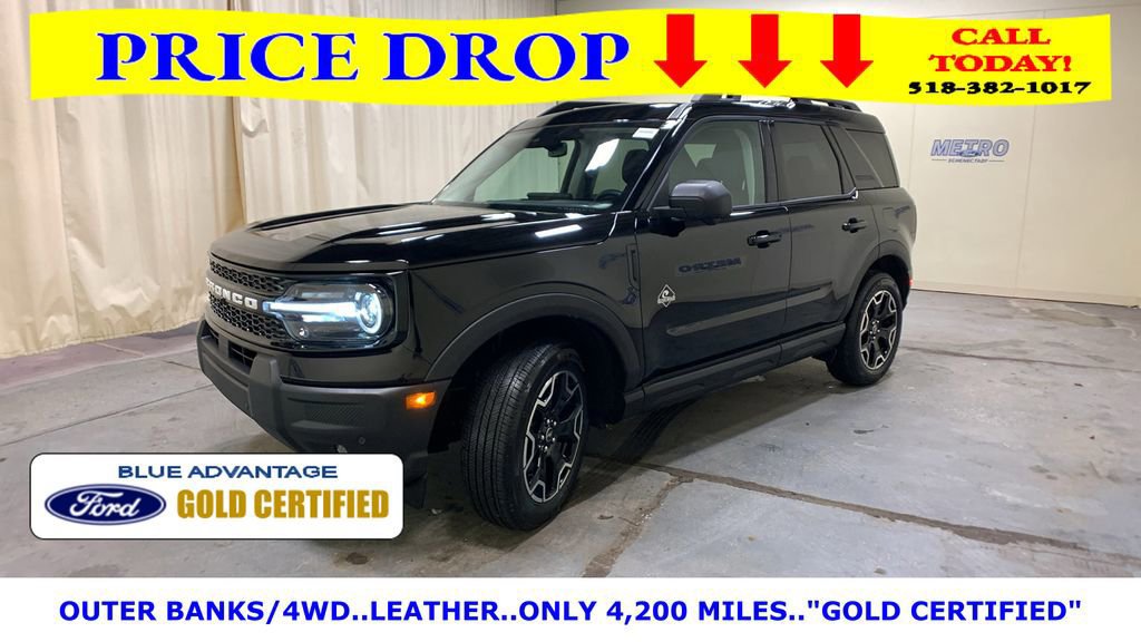 Certified 2025 Ford Bronco Sport Outer Banks w/ Outer Banks Tech Package+ image 1