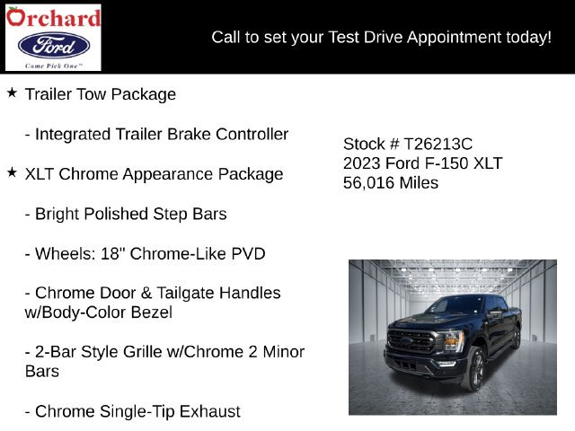 Certified 2023 Ford F150 XLT w/ Equipment Group 302A High AWD/4WD image 25