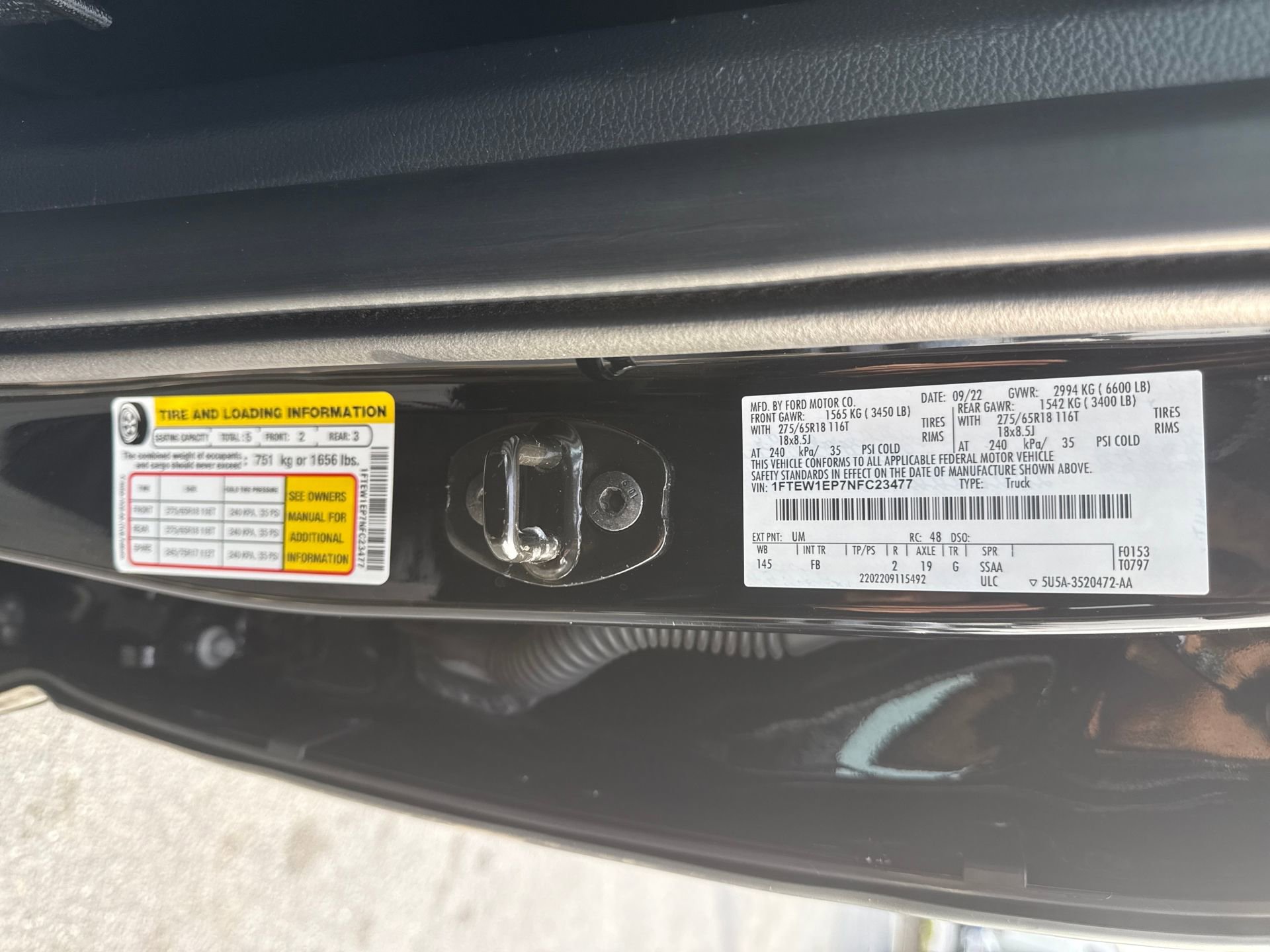 Certified 2022 Ford F150 XLT w/ Equipment Group 302A High image 27