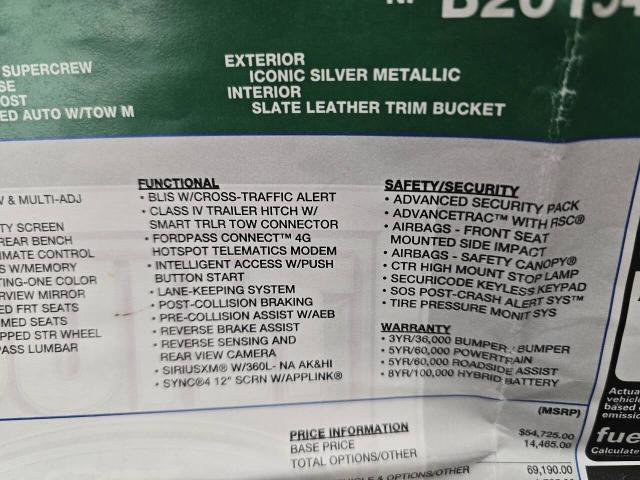 Certified 2022 Ford F150 Lariat w/ Equipment Group 502A High image 29