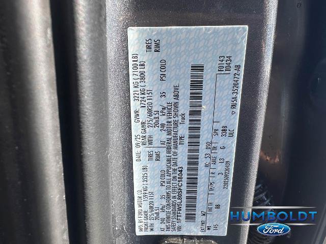 Certified 2025 Ford F150 Lariat w/ Equipment Group 501A Mid AWD/4WD image 31