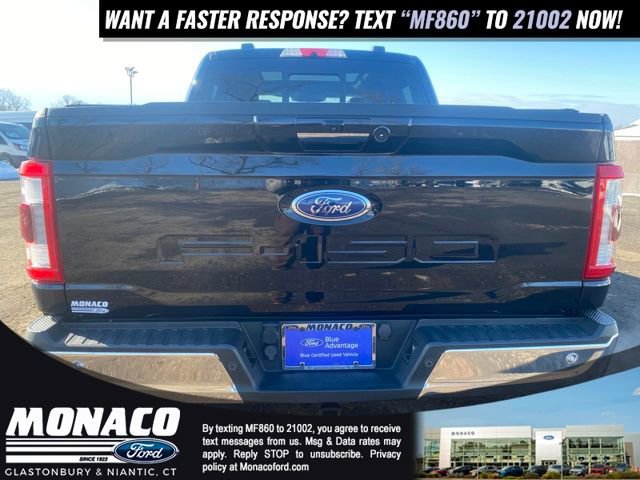 Certified 2022 Ford F150 Lariat w/ Equipment Group 502A High image 4