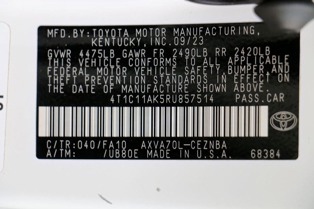 Used 2024 Toyota Camry LE image 32