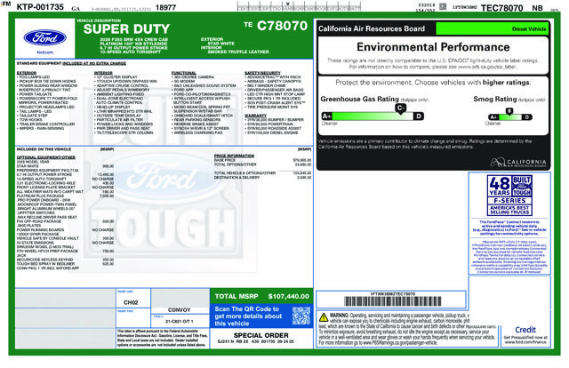 Certified 2026 Ford F350 Platinum w/ Platinum Plus Package AWD/4WD image 38