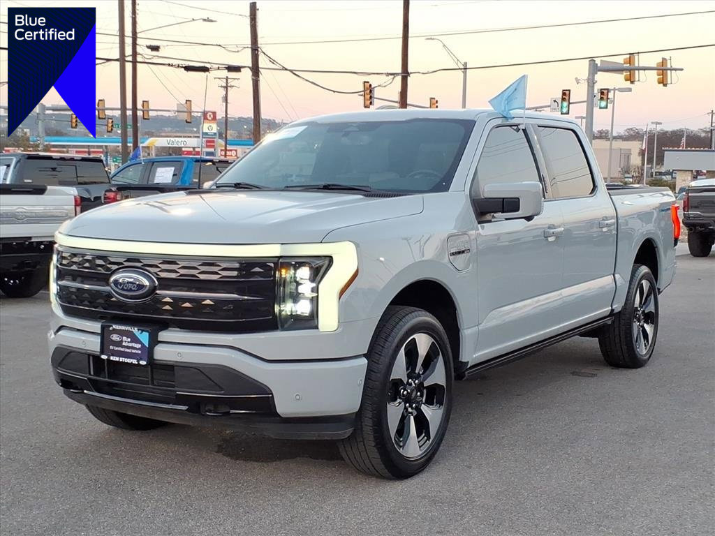 Certified 2023 Ford F150 Lightning Platinum