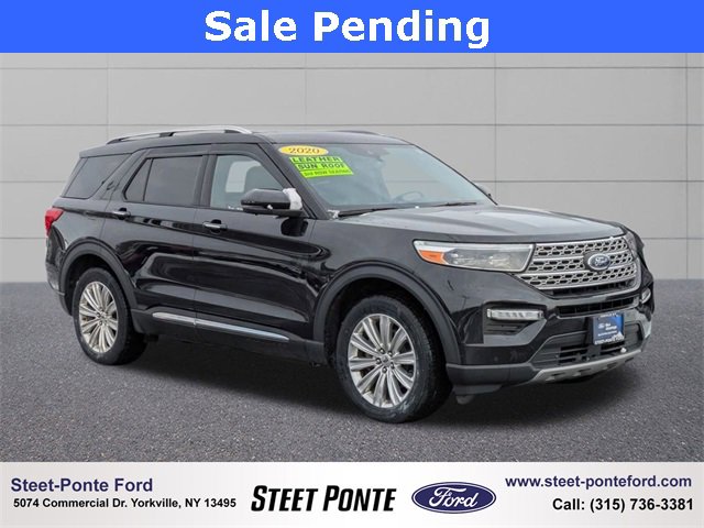 Certified 2020 Ford Explorer Limited w/ Class III Trailer Tow Package