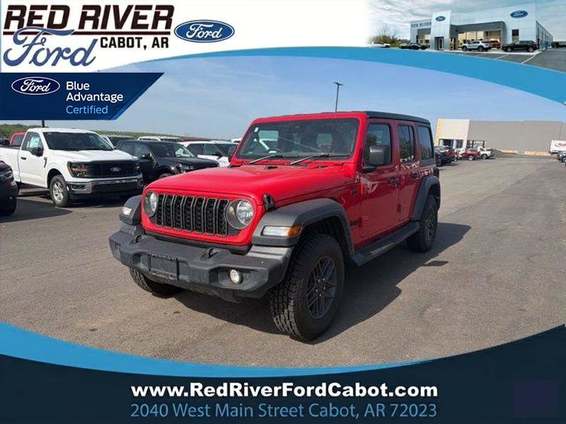 Used 2025 Jeep Wrangler Unlimited Sport w/ Convenience Group AWD/4WD image 1
