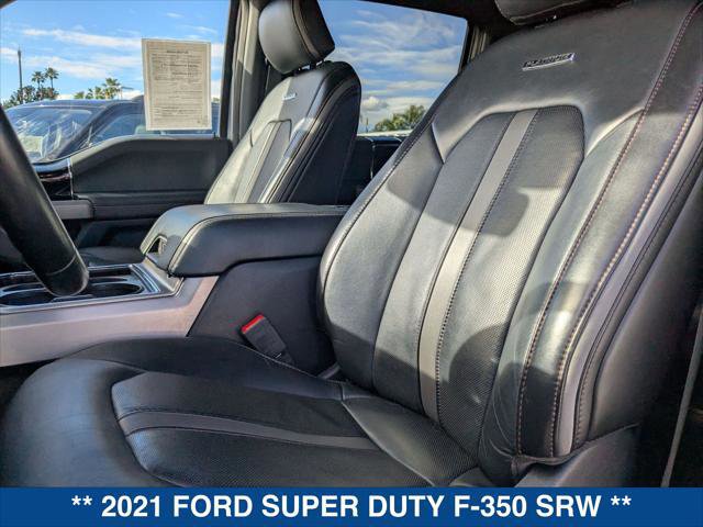 Certified 2021 Ford F350 Platinum w/ FX4 Off-Road Package image 13