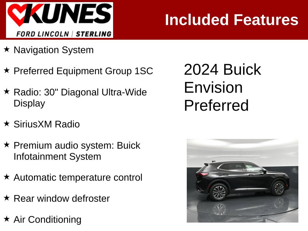 Used 2024 Buick Envision Preferred AWD/4WD image 3