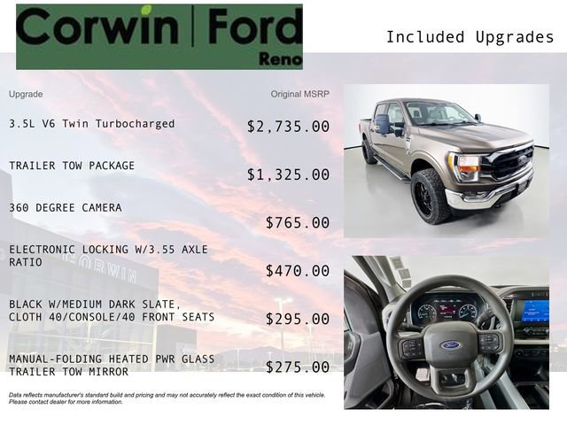 Certified 2022 Ford F150 XLT w/ Trailer Tow Package image 10