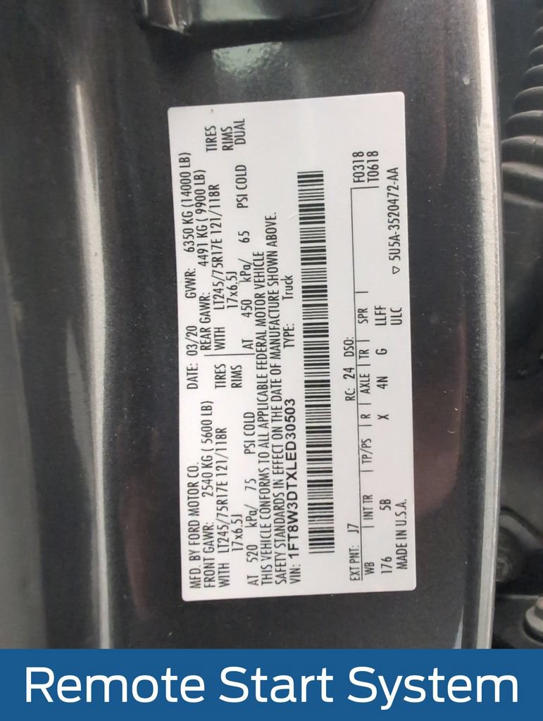 Certified 2020 Ford F350 Lariat w/ Lariat Ultimate Package AWD/4WD image 41