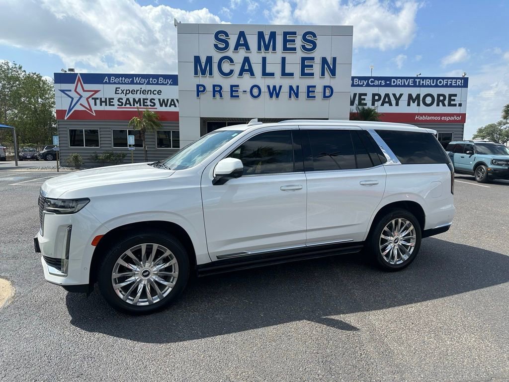 Used 2021 Cadillac Escalade Premium Luxury w/ Driver Assist Tech Package image 1