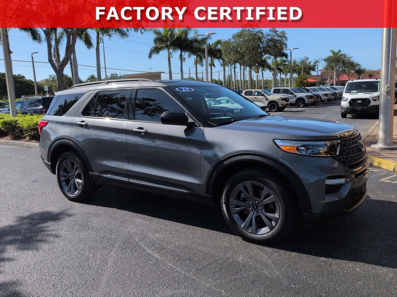Certified 2023 Ford Explorer XLT w/ Equipment Group 202A AWD/4WD image 2