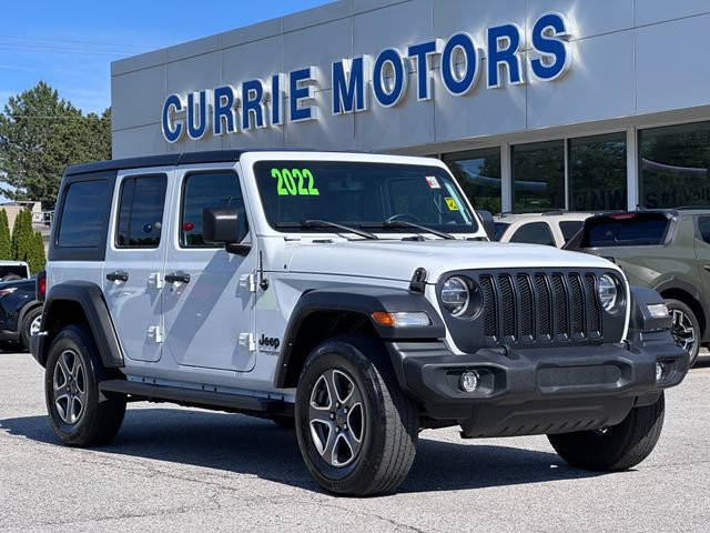 Used 2022 Jeep Wrangler Unlimited Sport AWD/4WD video 1