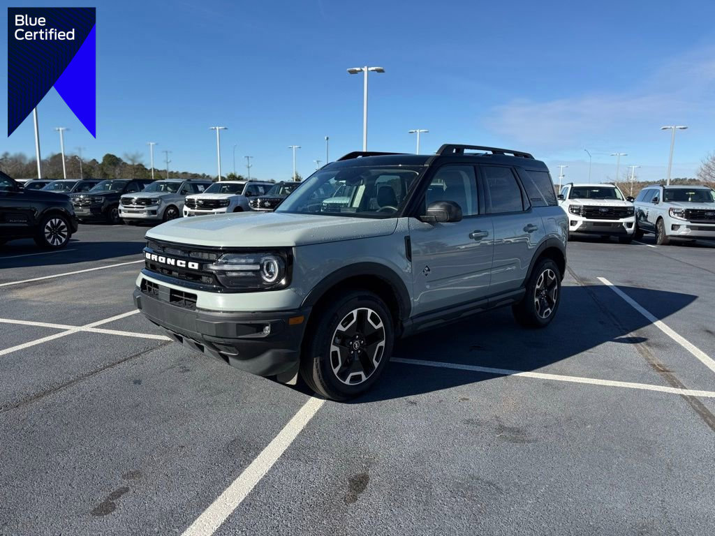 Certified 2024 Ford Bronco Sport Outer Banks w/ Tech Package