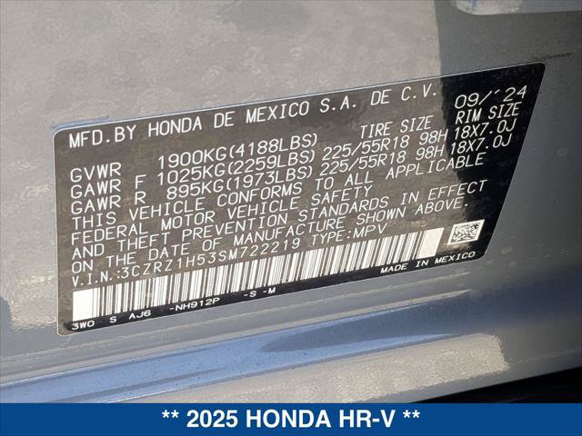 Used 2025 Honda HR-V Sport image 24