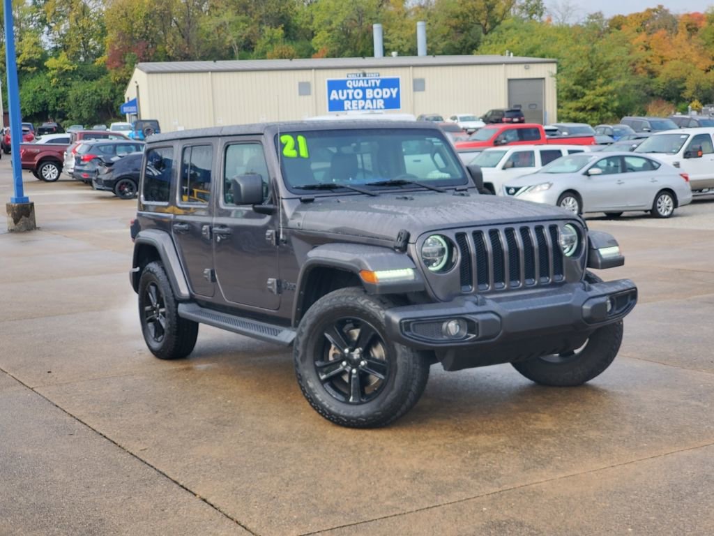 Used 2021 Jeep Wrangler Unlimited Sahara image 1