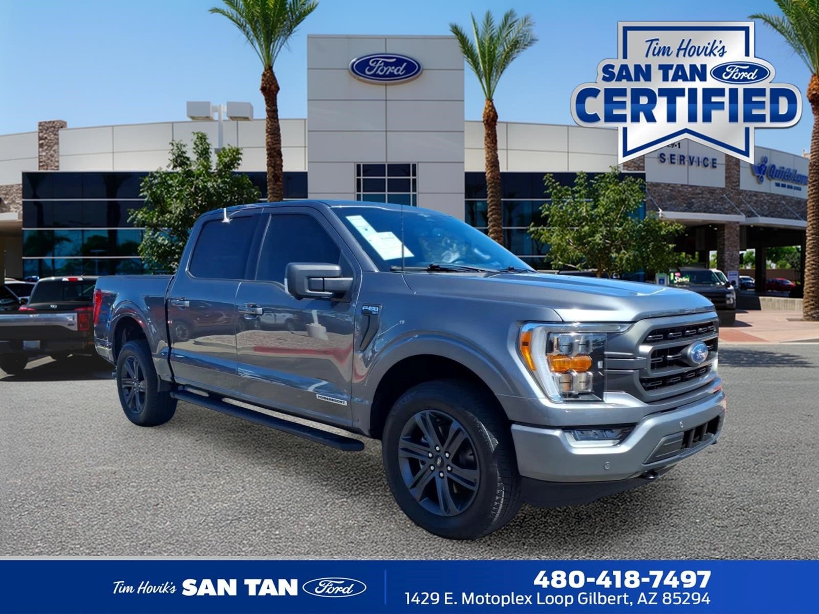 Certified 2023 Ford F150 XLT w/ Equipment Group 302A High