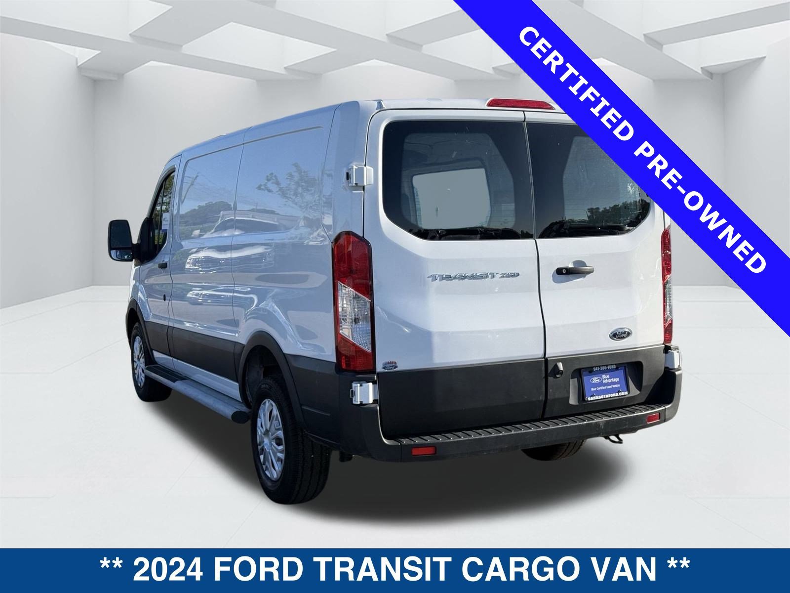 Certified 2024 Ford Transit 250 Low Roof w/ Exterior Upgrade Package RWD image 6