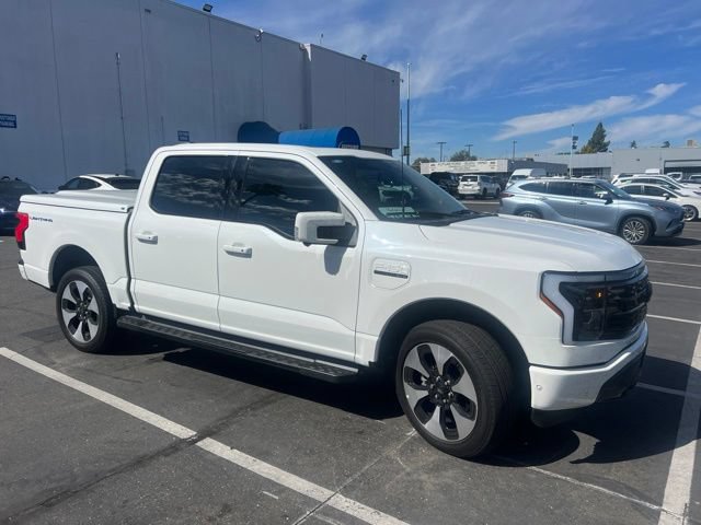 Certified 2023 Ford F150 Lightning Platinum
