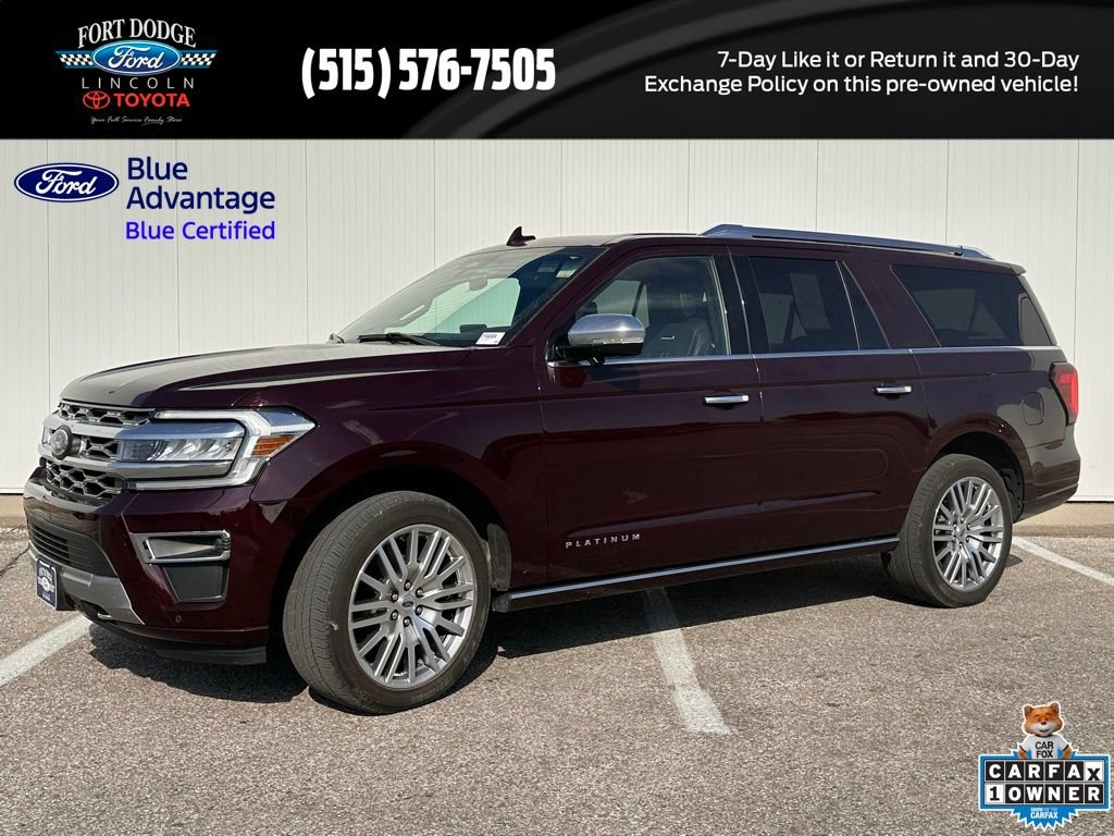 Certified 2023 Ford Expedition Max Platinum AWD/4WD image 1