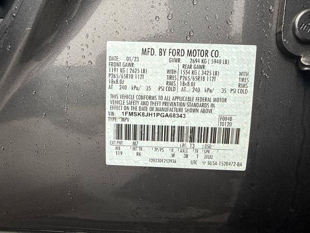 Certified 2023 Ford Explorer Timberline w/ Timberline Technology Package AWD/4WD image 15
