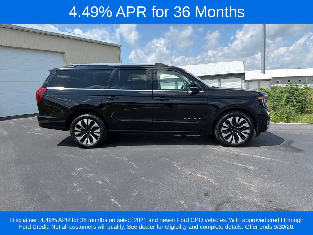 Certified 2025 Ford Expedition Max Platinum w/ Driver's Package AWD/4WD image 3
