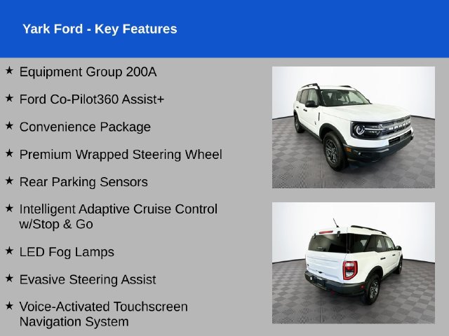 Certified 2024 Ford Bronco Sport Big Bend w/ Convenience Package AWD/4WD image 2