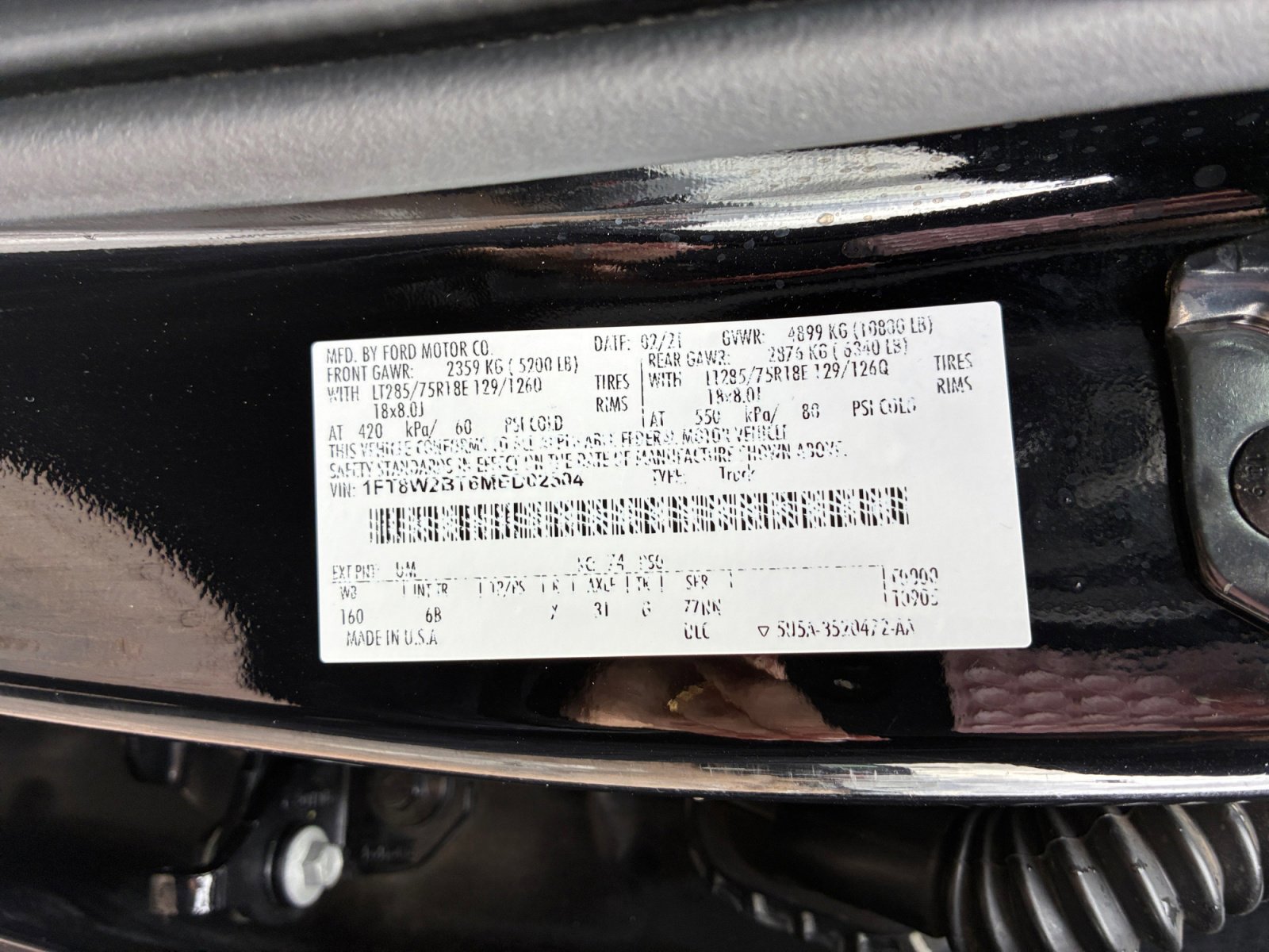 Certified 2021 Ford F250 Lariat image 25