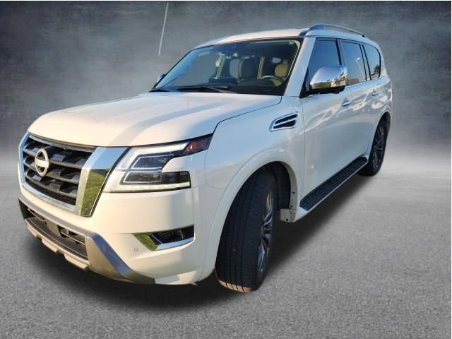 Used 2024 Nissan Armada Platinum w/ Captain's Chairs Package RWD image 6