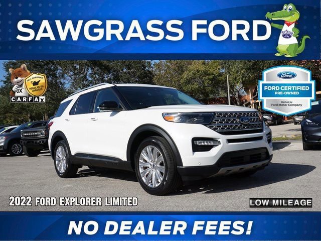 Certified 2022 Ford Explorer Limited w/ Limited Technology Package image 5