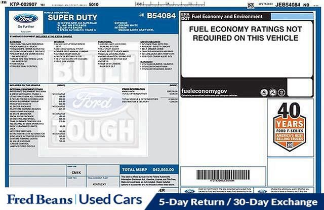 Certified 2018 Ford F250 XL w/ Power Equipment Group image 18