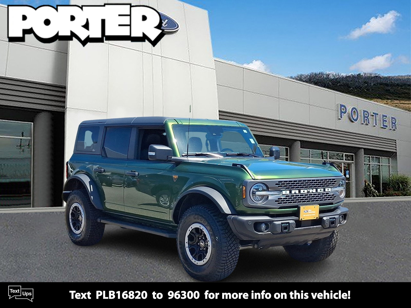 Certified 2023 Ford Bronco Badlands w/ Sasquatch Package