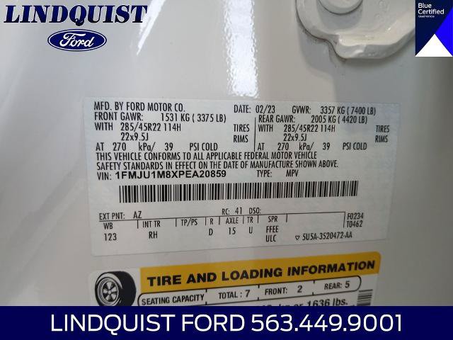 Certified 2023 Ford Expedition Platinum AWD/4WD image 23