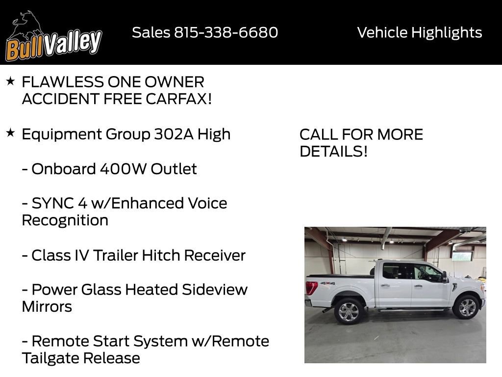 Certified 2022 Ford F150 XLT w/ Equipment Group 302A High image 13