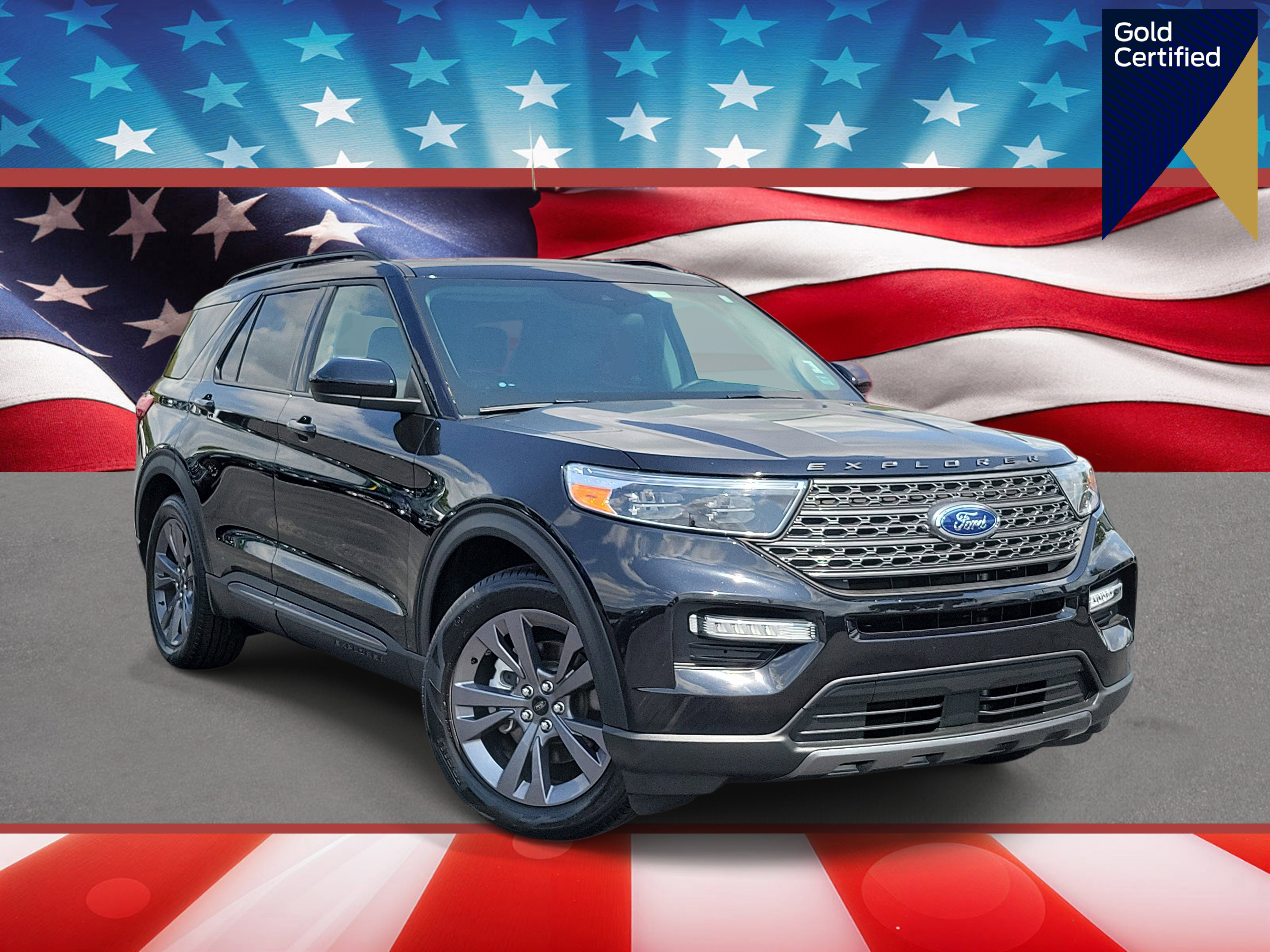 Certified 2023 Ford Explorer XLT w/ Equipment Group 202A