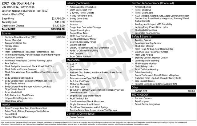 Used 2021 Kia Soul X-Line image 34