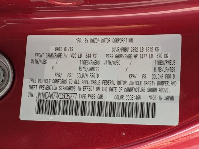 Used 2019 MAZDA MX-5 Miata RF Grand Touring image 31