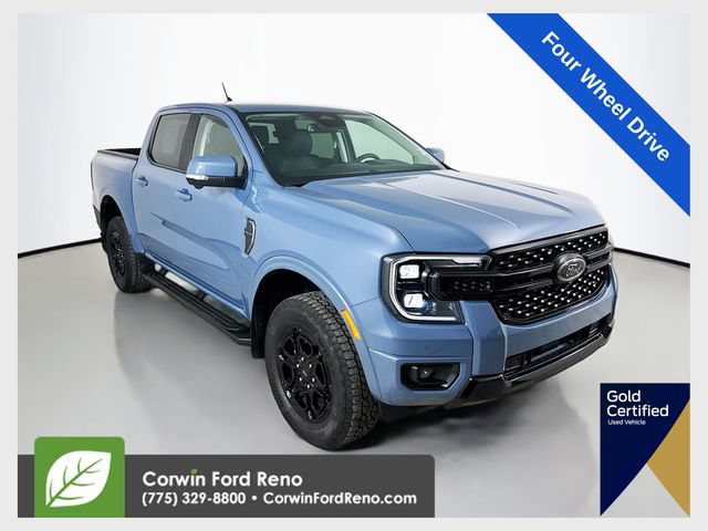 Certified 2025 Ford Ranger Lariat w/ FX4 Off-Road Package AWD/4WD 360° Tour