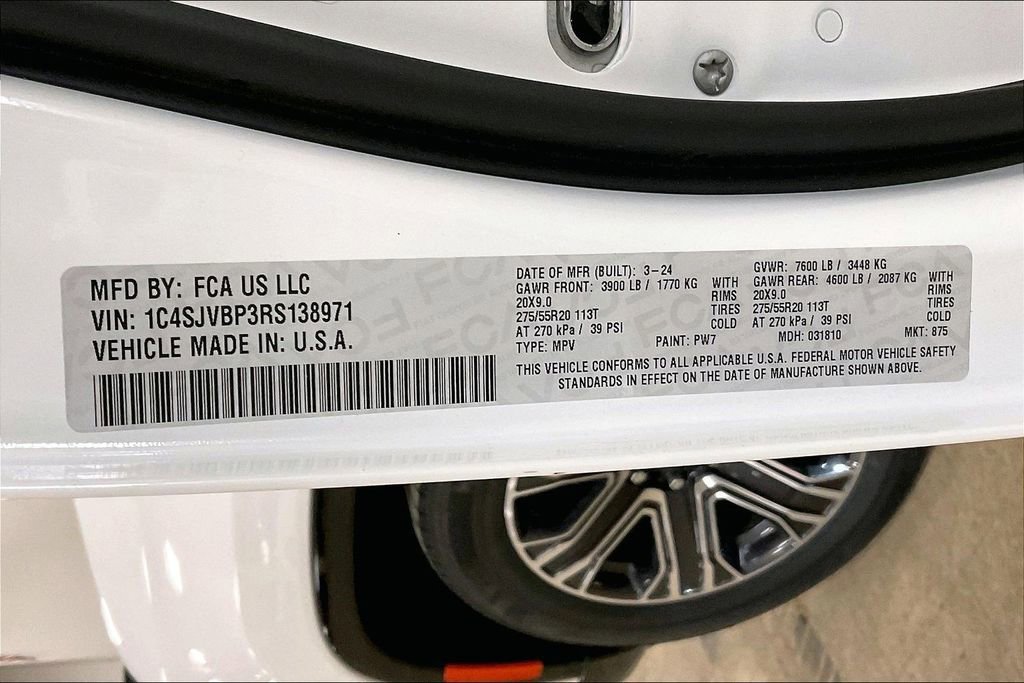 Used 2024 Jeep Wagoneer Series II w/ Flexible Seating Group image 30